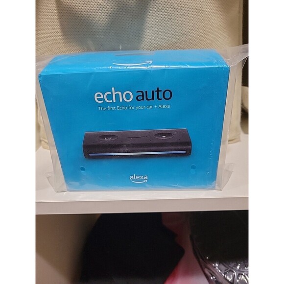 Amazon Alexa Echo Auto Smart Car Speaker - New Sealed In Box - Picture 1 of 6
